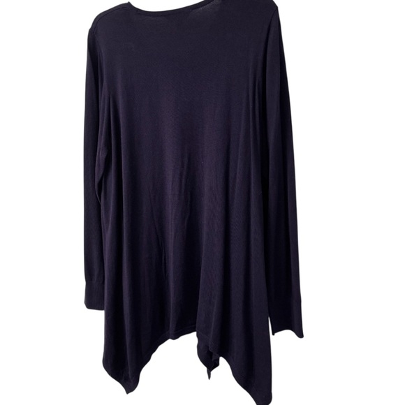 Simply Vera Vera Wang  Necklace Sweater Purple Size 2X - Picture 16 of 16